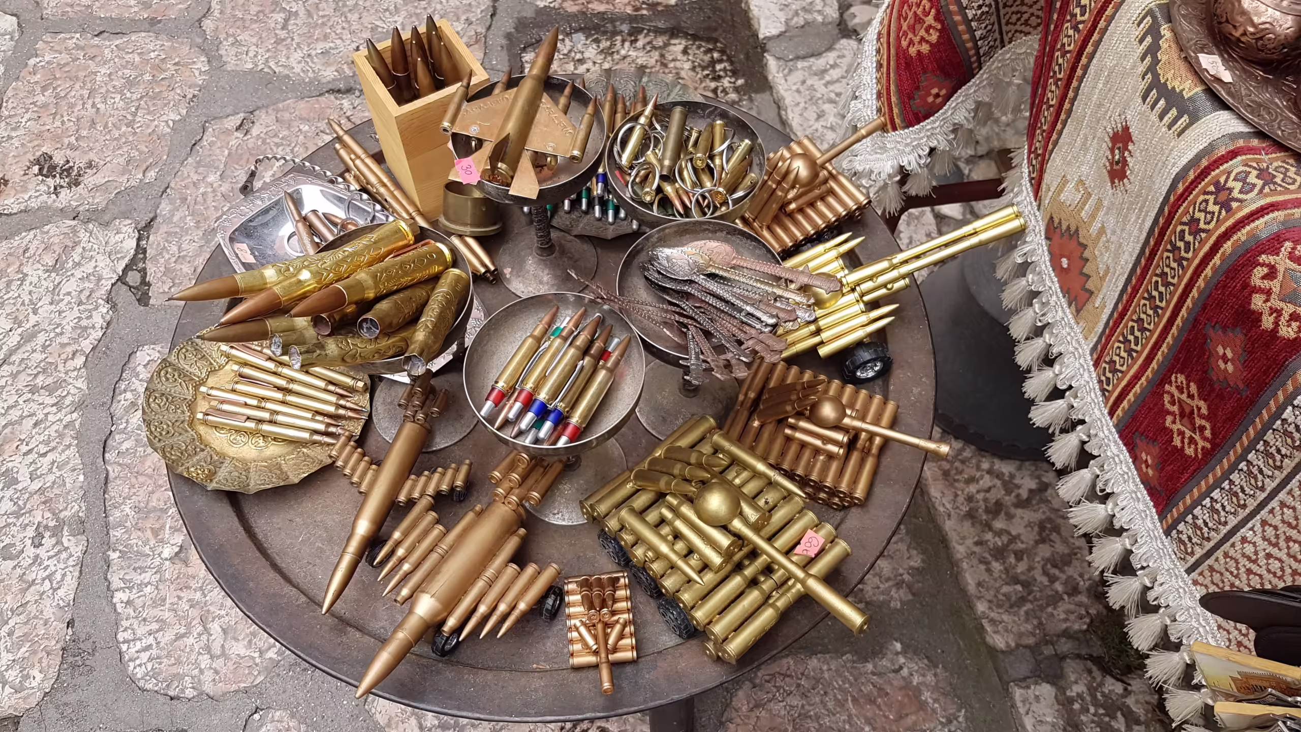 Souvenirs at Baščaršija, Sarajevo.